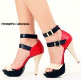 SANDÁLIA MACADÂMIA PITANGA E PRETO #PRG-409
