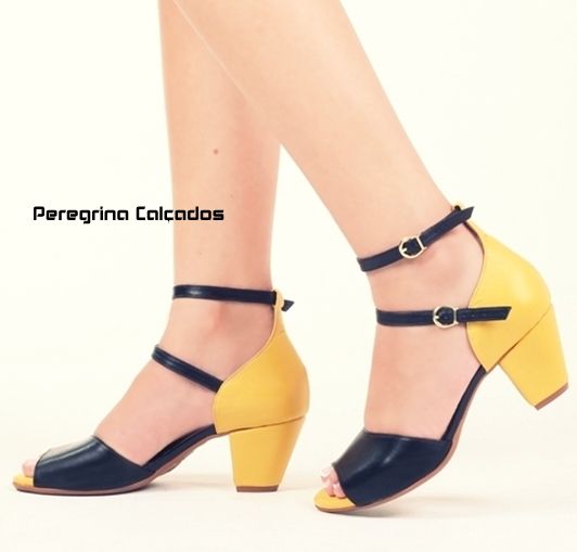 SANDÁLIA GIRASSOL COM PRETO #PRG-606