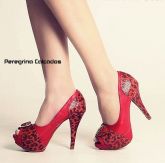 PEEP TOE PITANGA COM COBRA #PRG-410