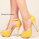 SANDÁLIA GIRASSOL E DOURADO #PRG-402